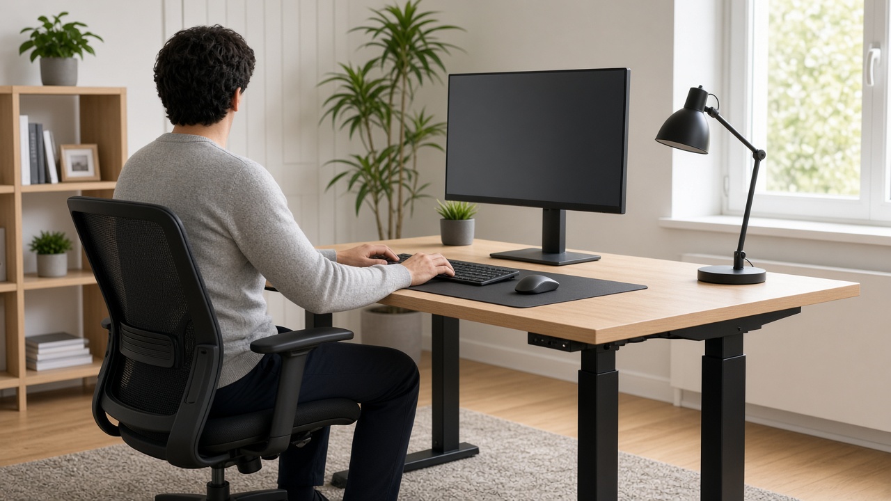 Hauteur du bureau debout : comment bien la régler